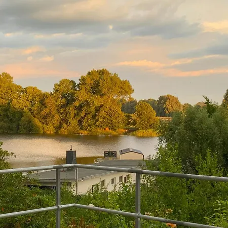 Ferienhaus Lachs At The Eider River Bend Suderstapel